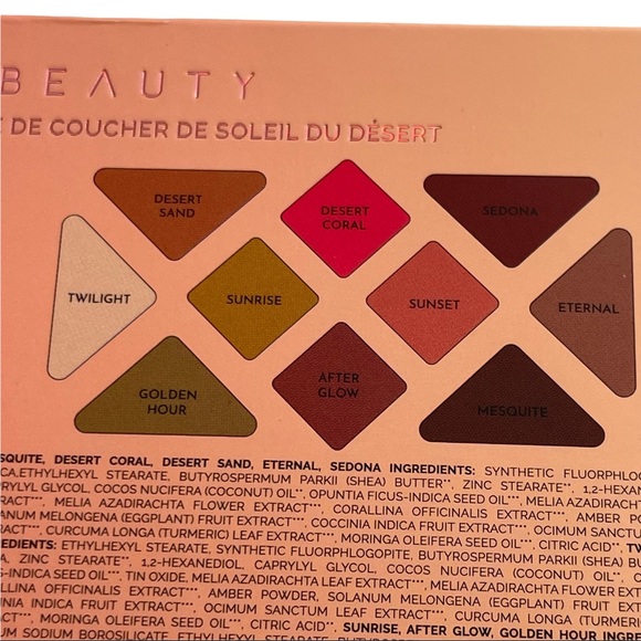 Athr Beauty Makeup Desert Sunset Pallet 10 Shades Eyeshadow Matte Shimmer Glow - Picture 5 of 6